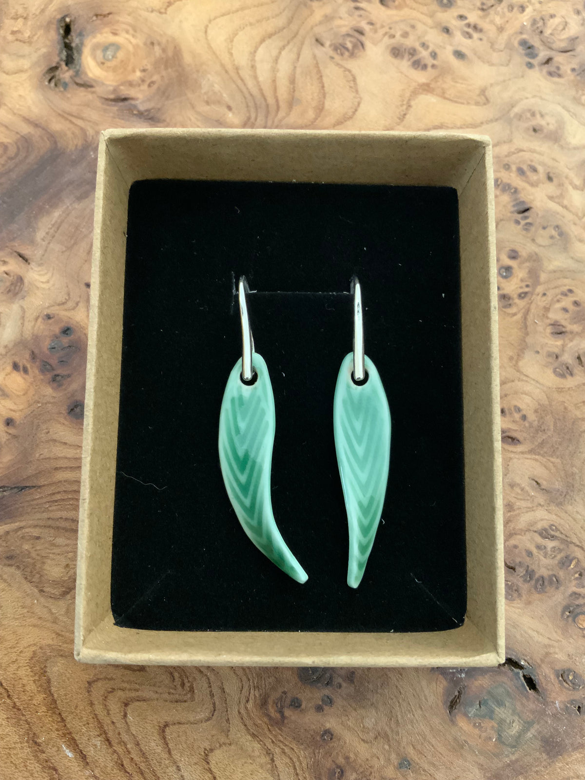 Porcelain earrings