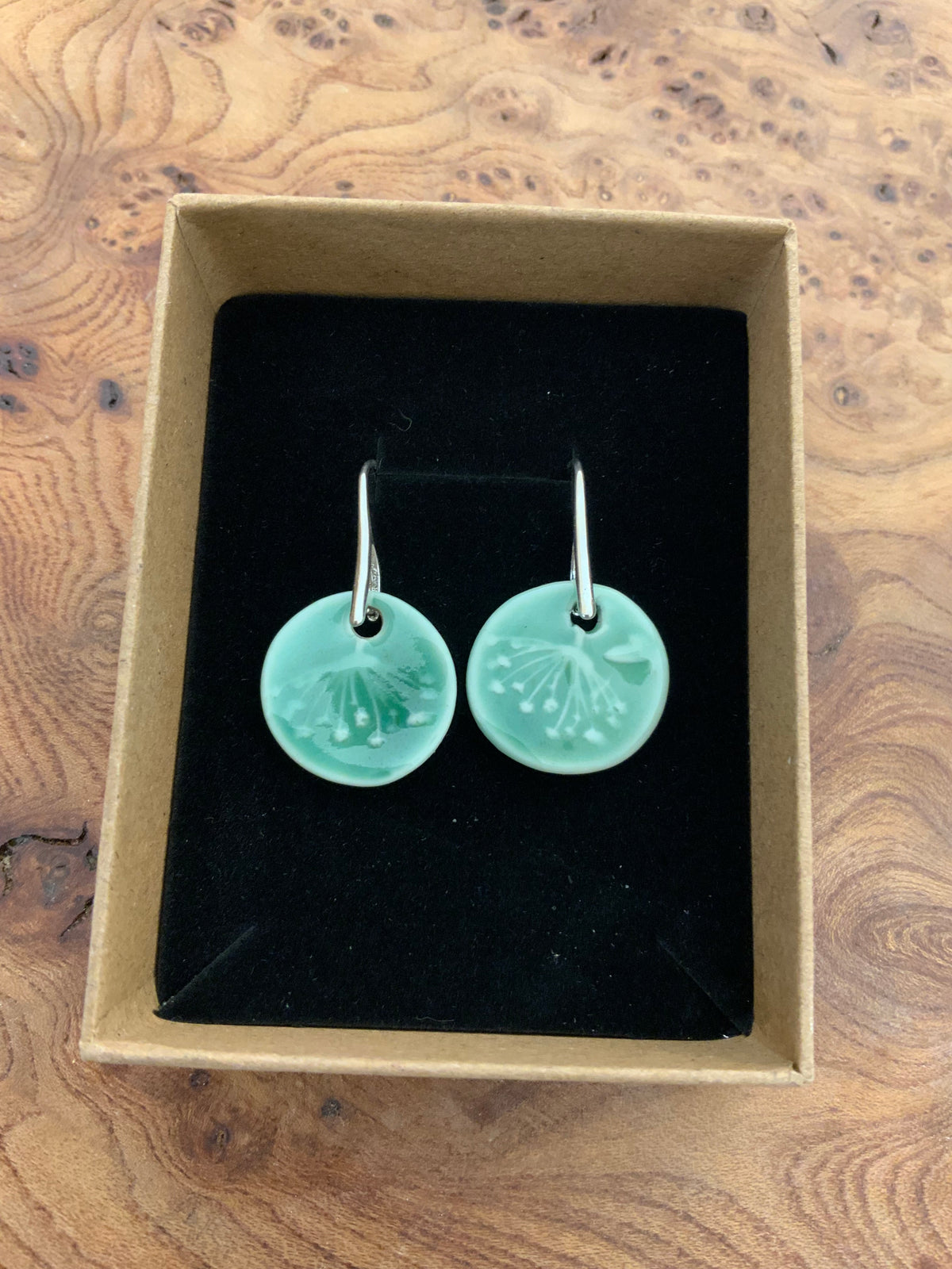 Porcelain earrings