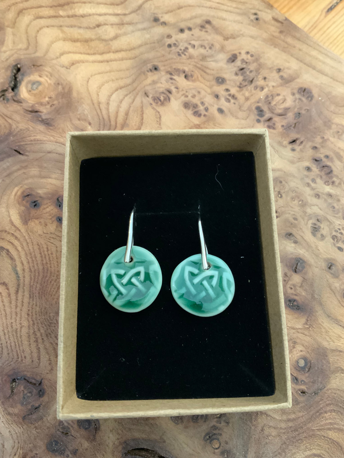 Porcelain earrings