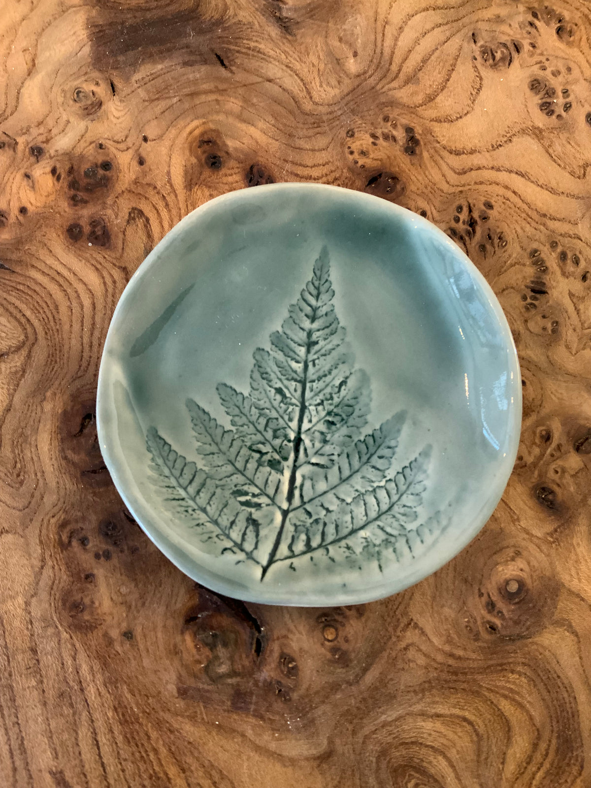 Fern trinket dish