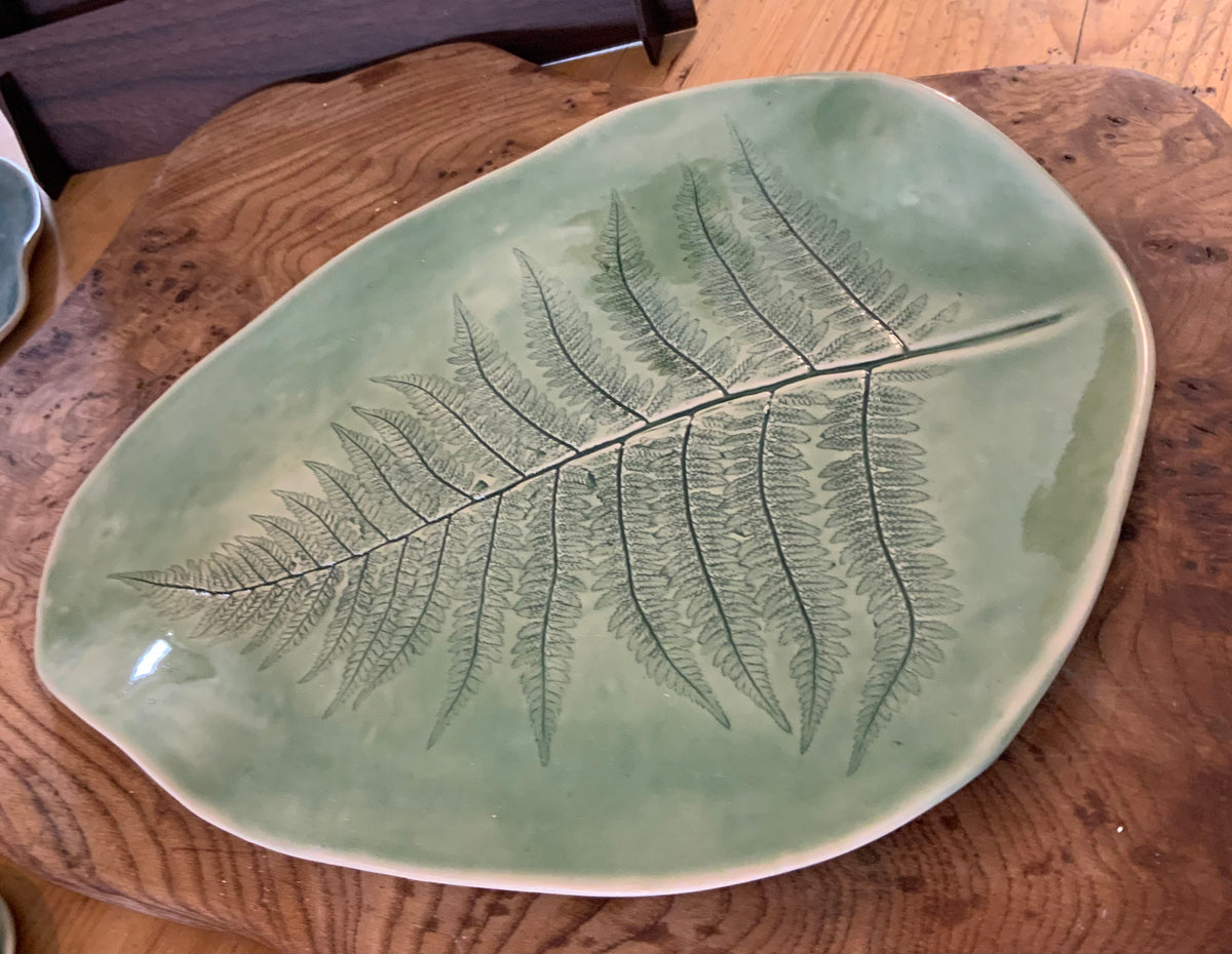Large Fern serving platter