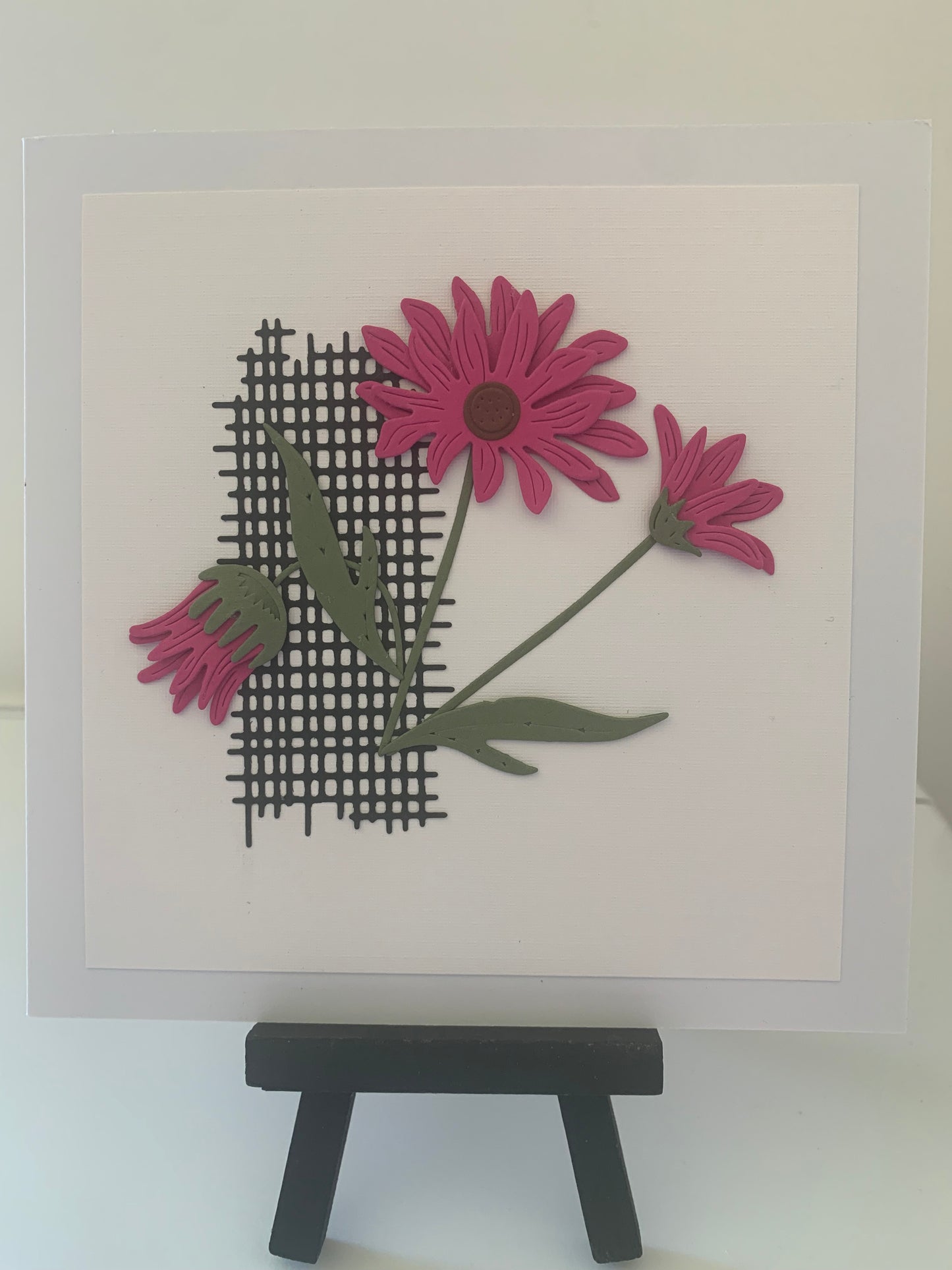 Trellis flower pink