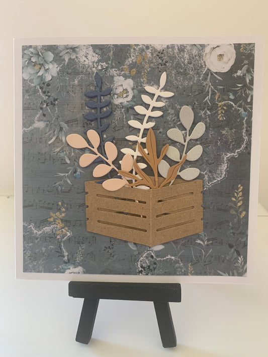 Floral crate card #2