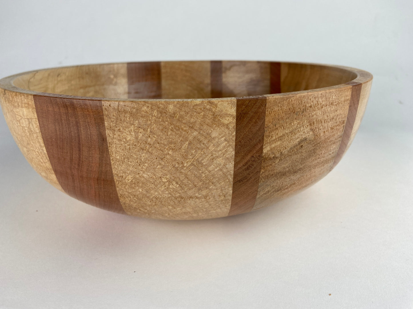 Large Sycamore and Cherry Salad Bowl