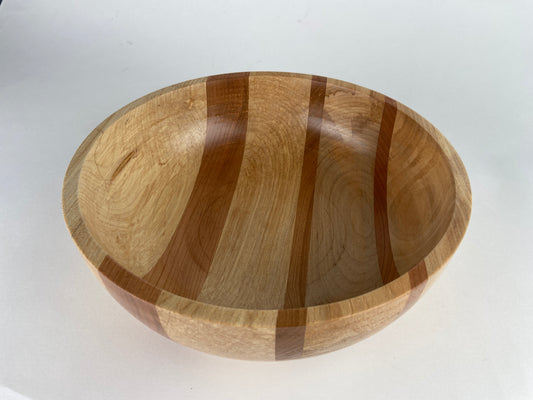 Large Sycamore and Cherry Salad Bowl