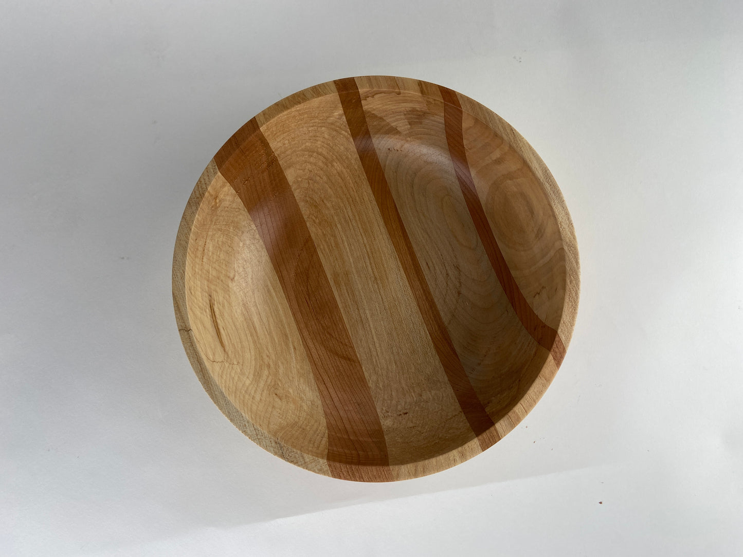 Large Sycamore and Cherry Salad Bowl