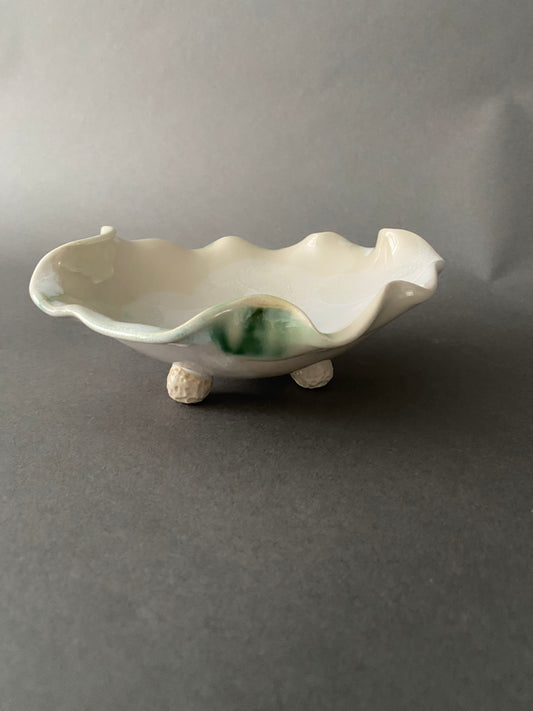 Large Fern trinket dish