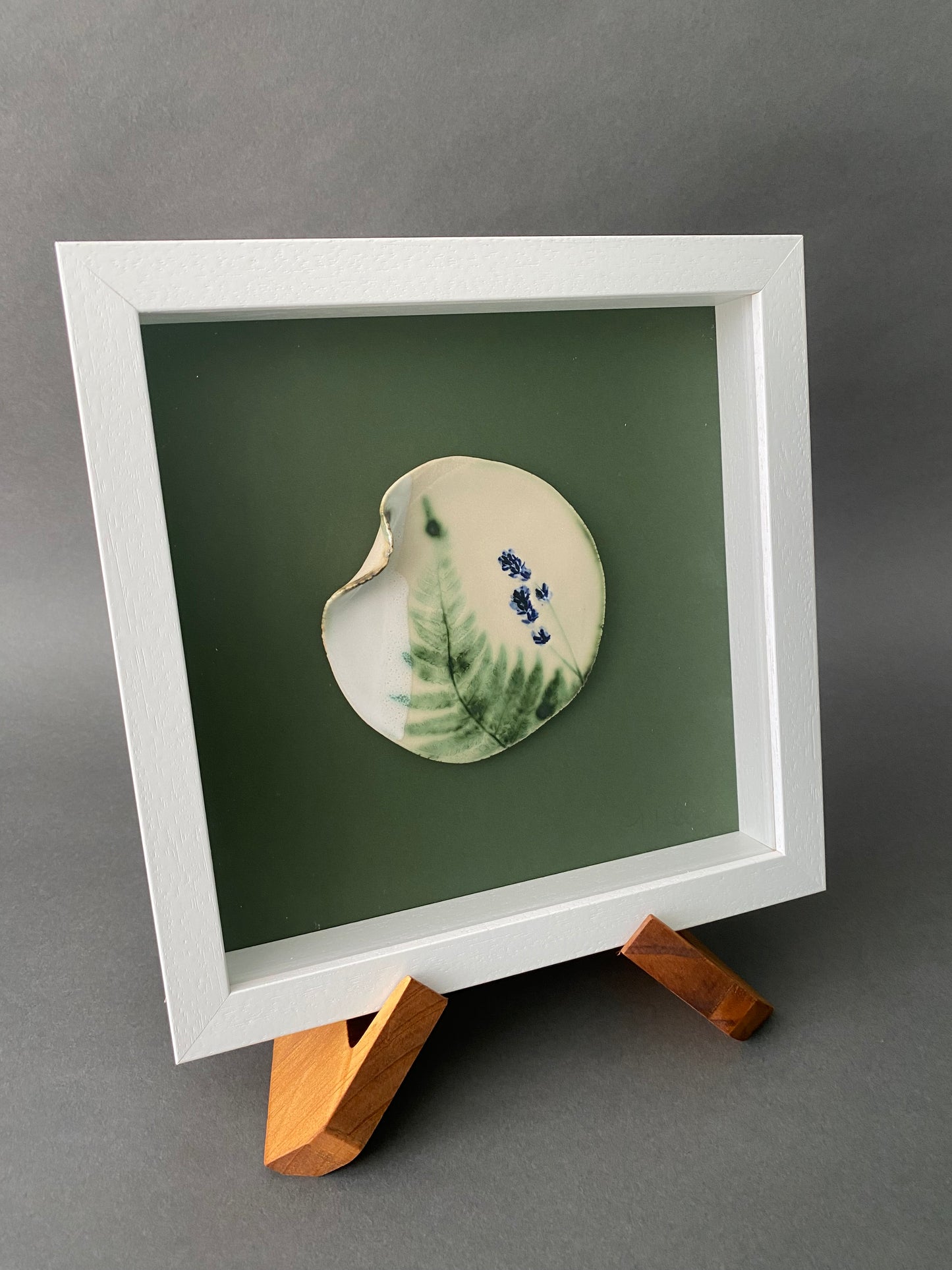 The Fern framed
