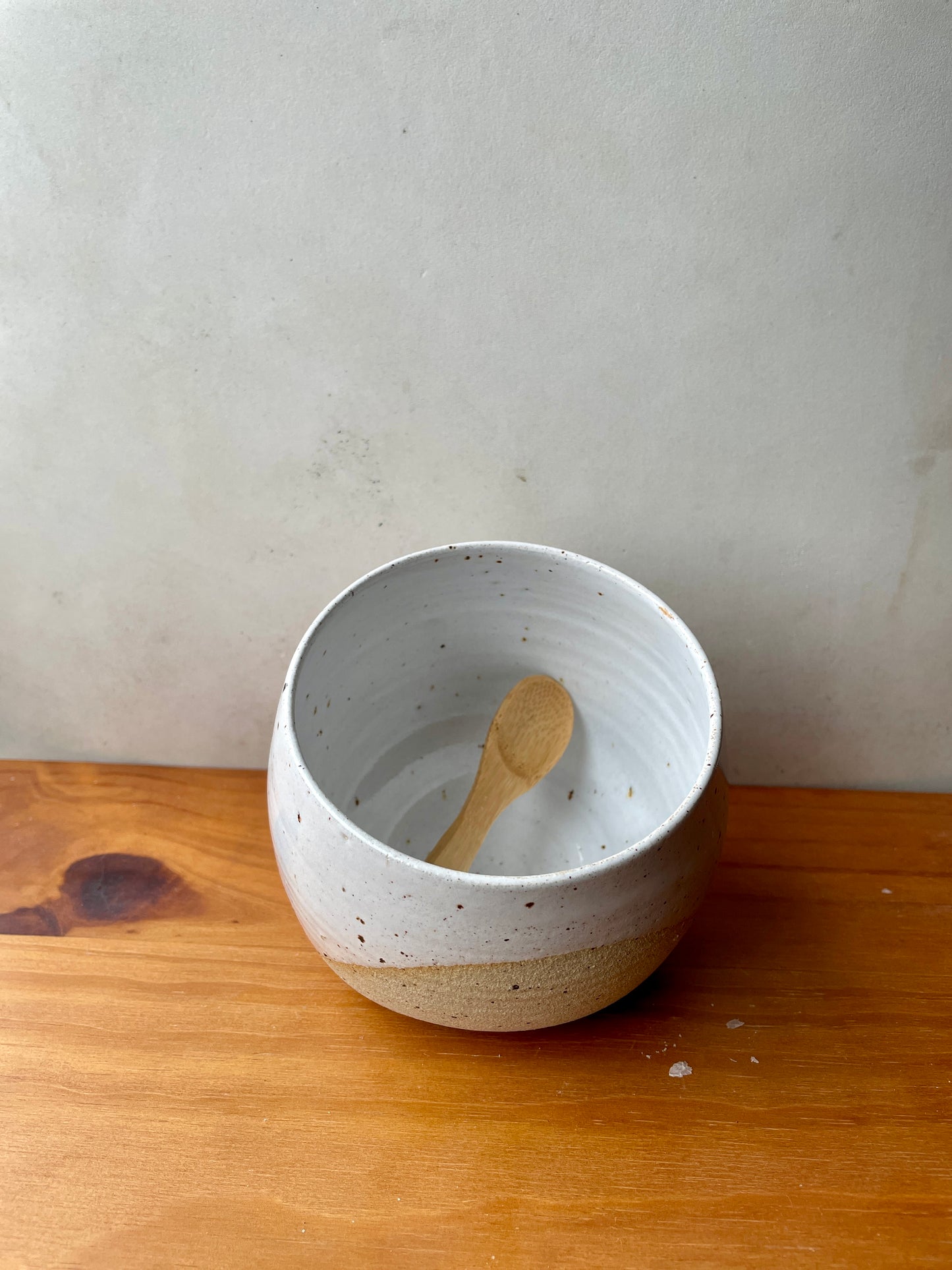 Handmade Ceramic Salt Pig