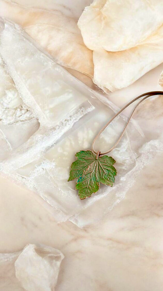 Copper Pendant “Forest Freshness”