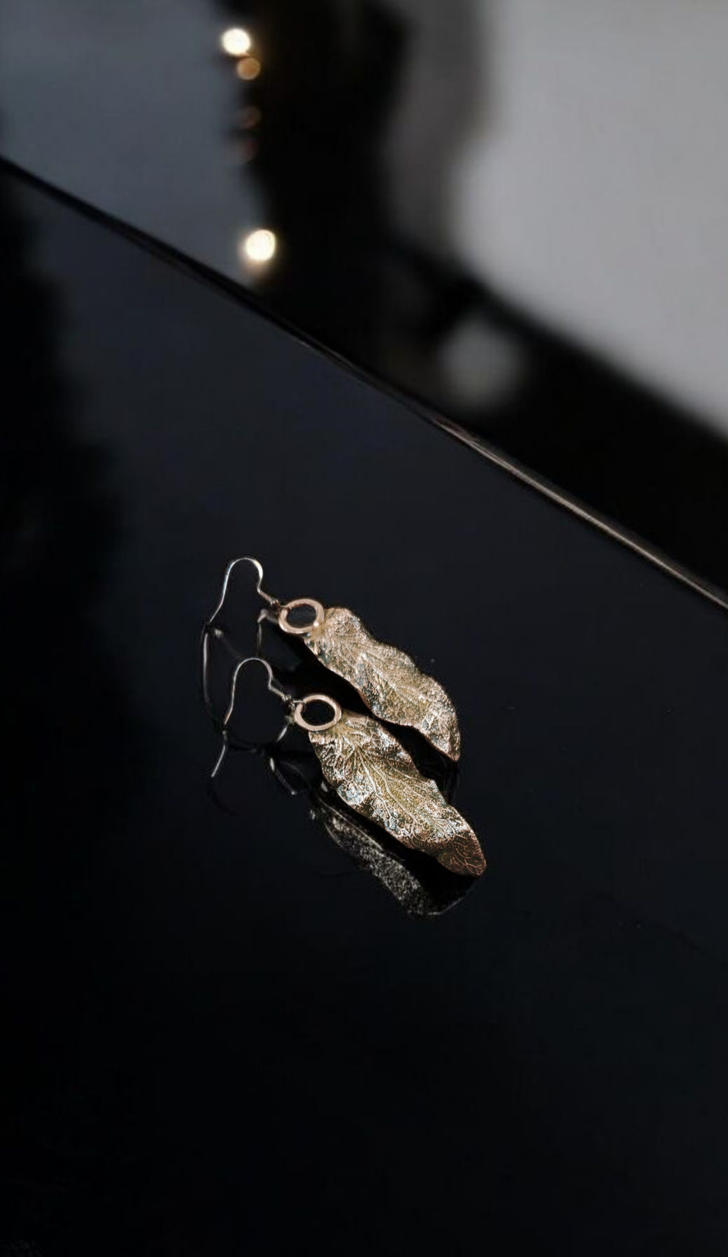 Copper Pendant “Mystery of the Linden Leaf”