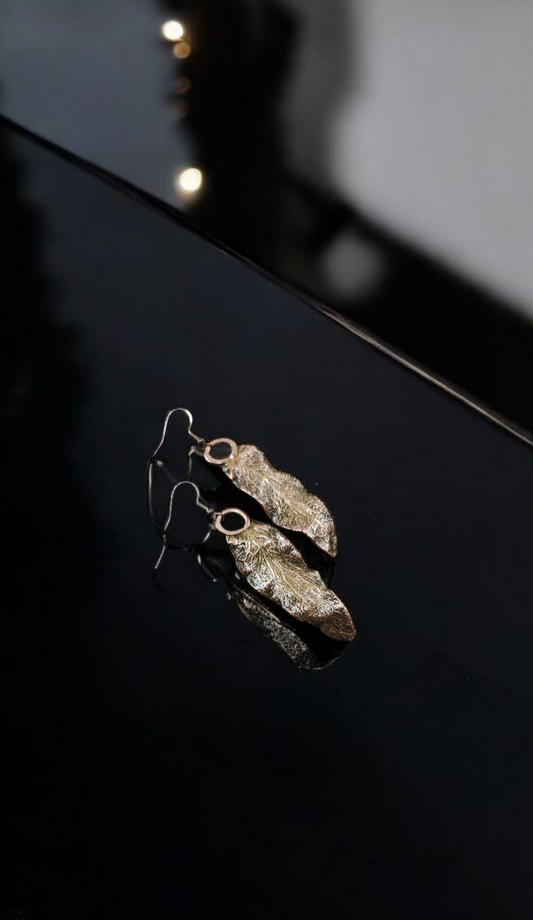 Copper Pendant “Mystery of the Linden Leaf”
