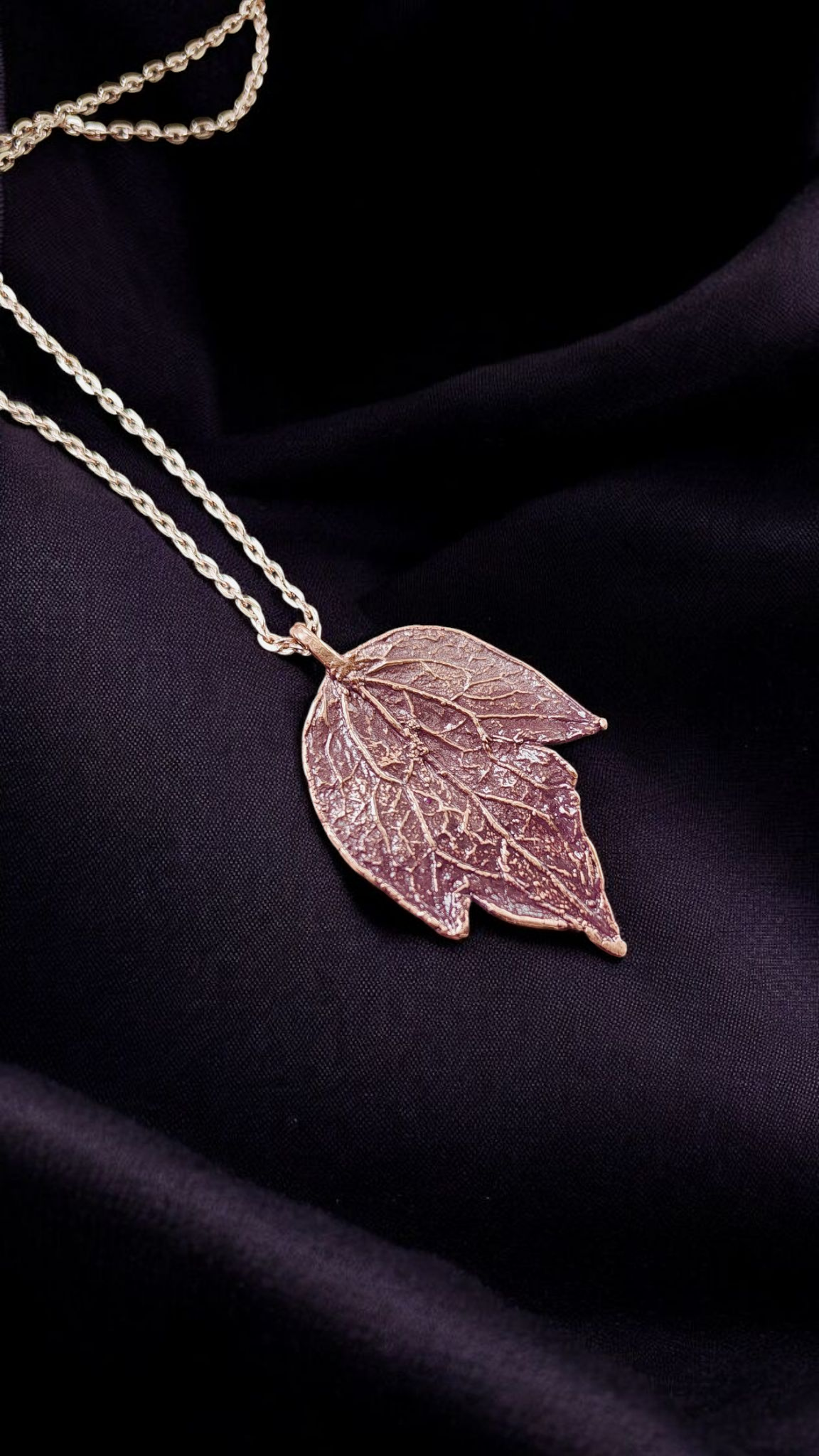 Copper Pendant “Garden Stillness"