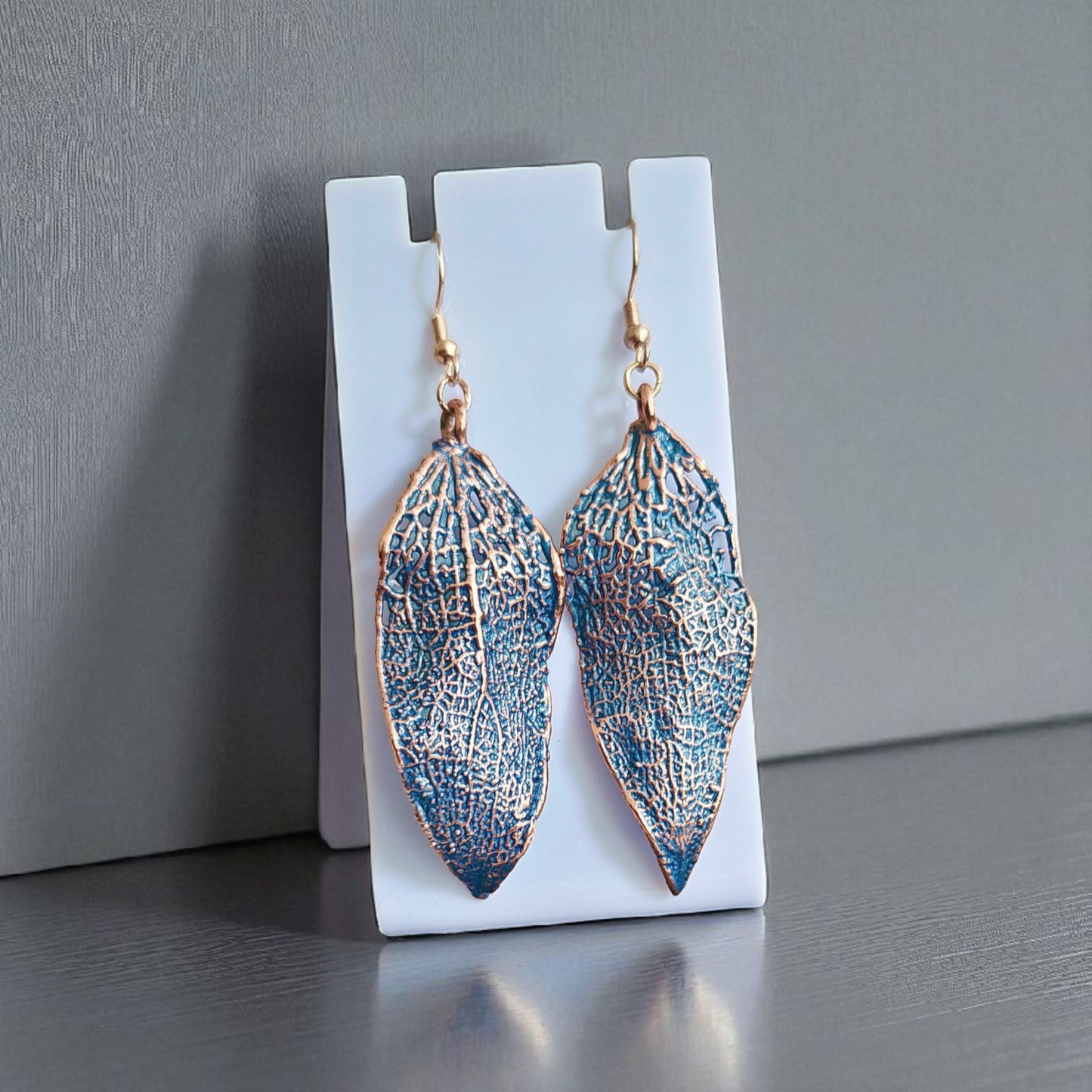 Earrings from Lace Physalis with Pearl Accent