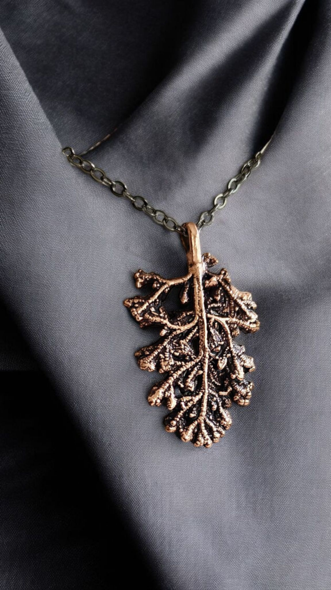 30 Copper Pendant “Meadow Charm”