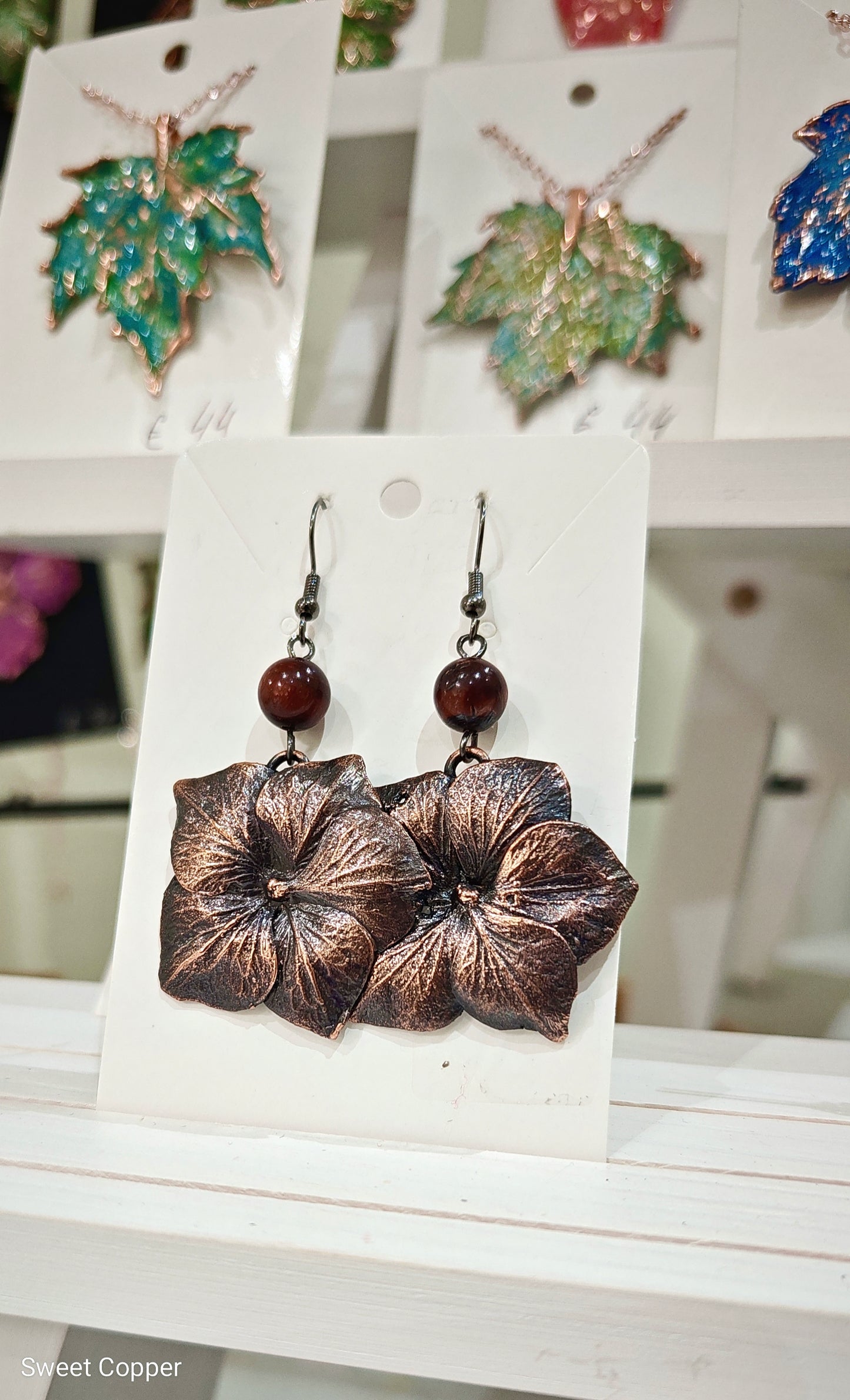 SET Evening Glow — Copper Jewellery