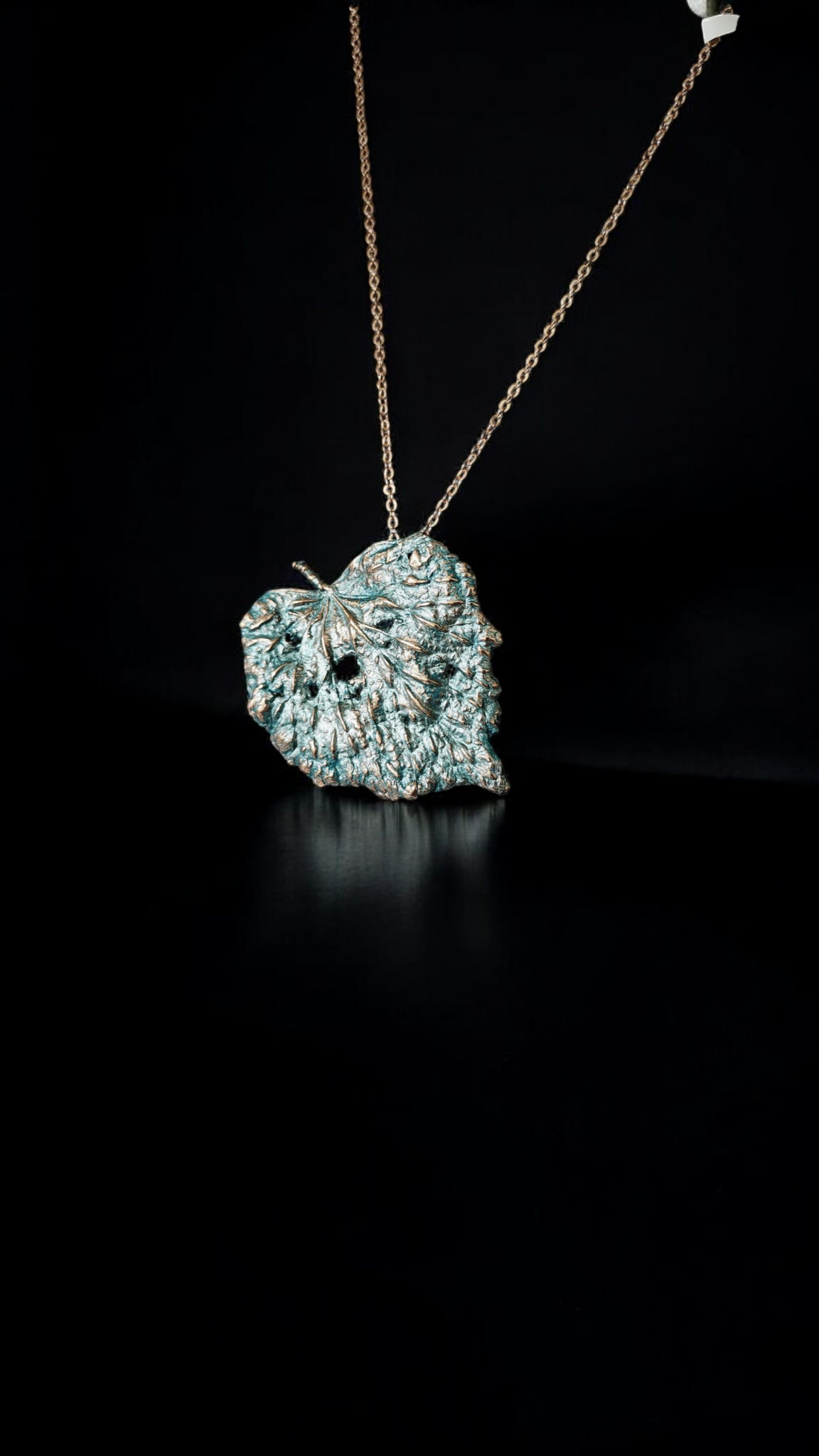 Sky Linden — Copper Pendant