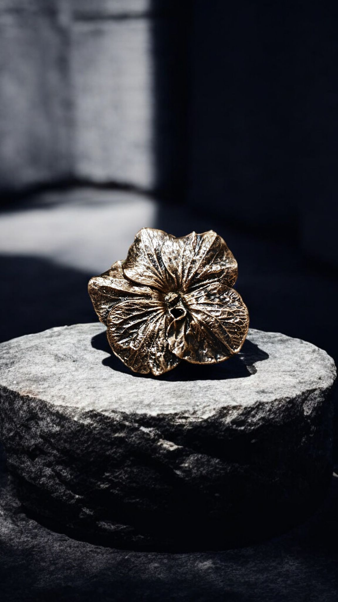 24 Copper Brooch “Shadow Magic”
