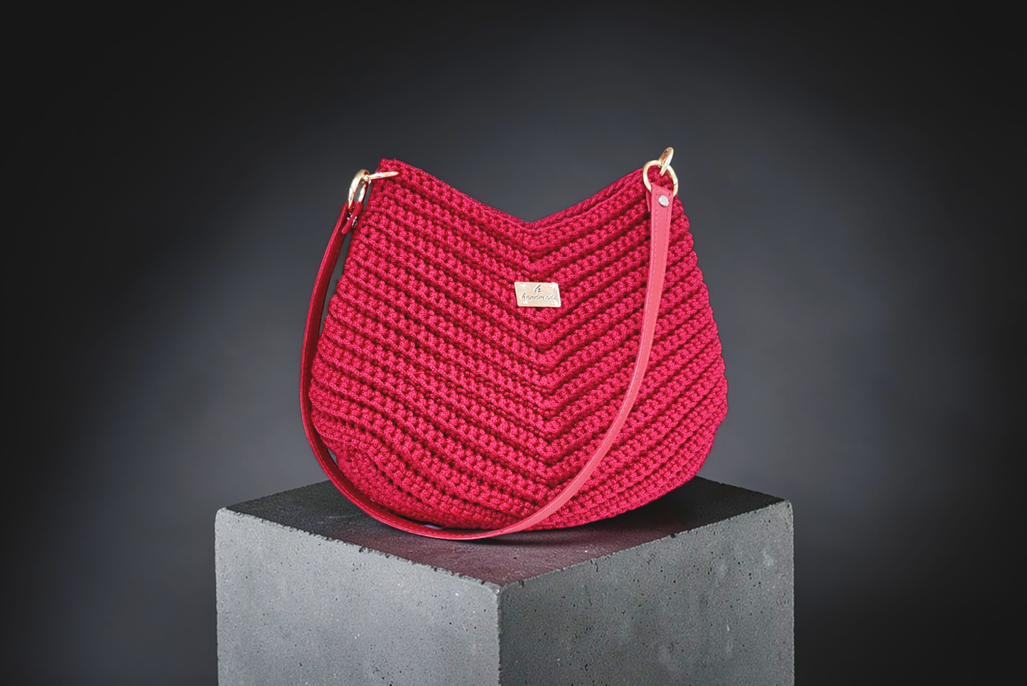 Red Hobo Bag