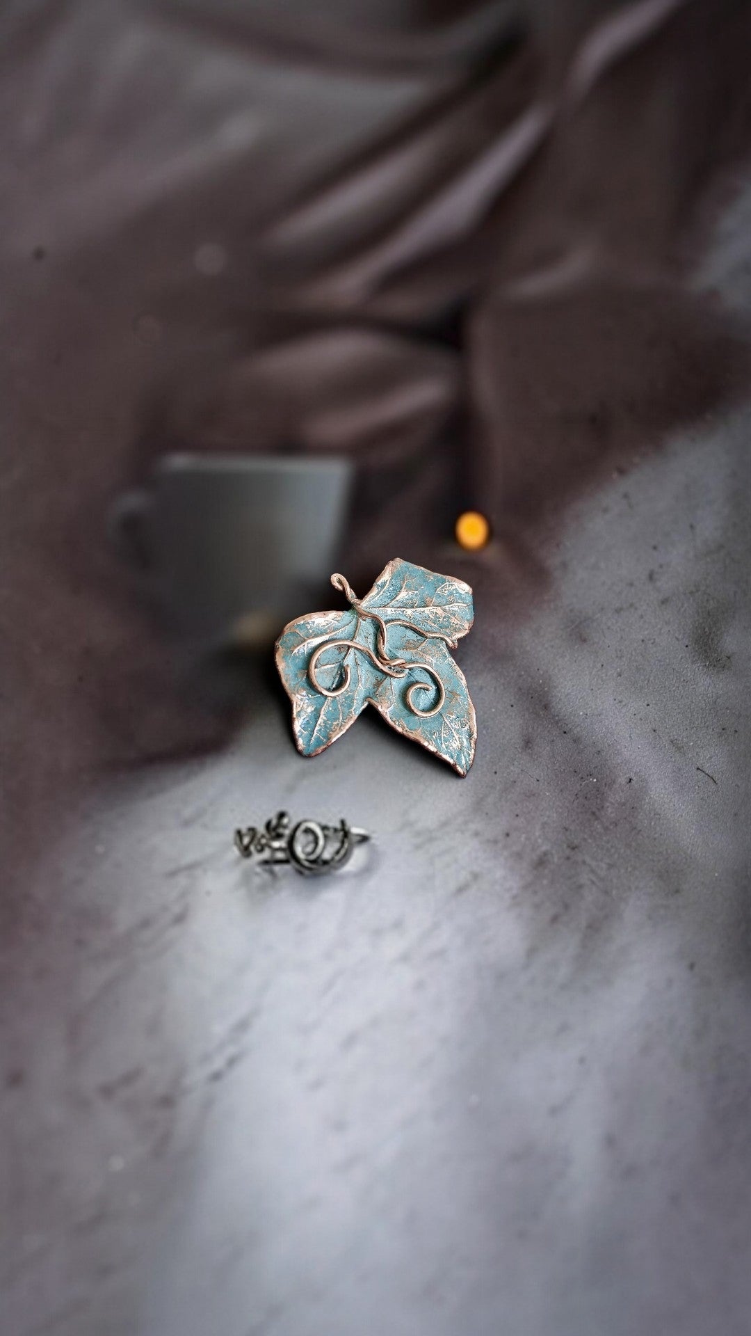 108 “Ivy Leaf” Brooch