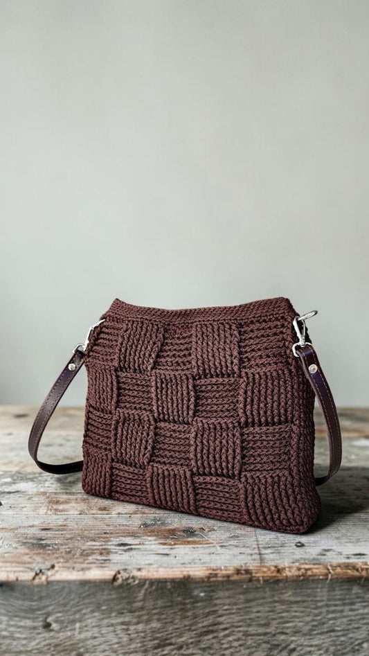Shoulder Bag "Chocolate Mosaic"
