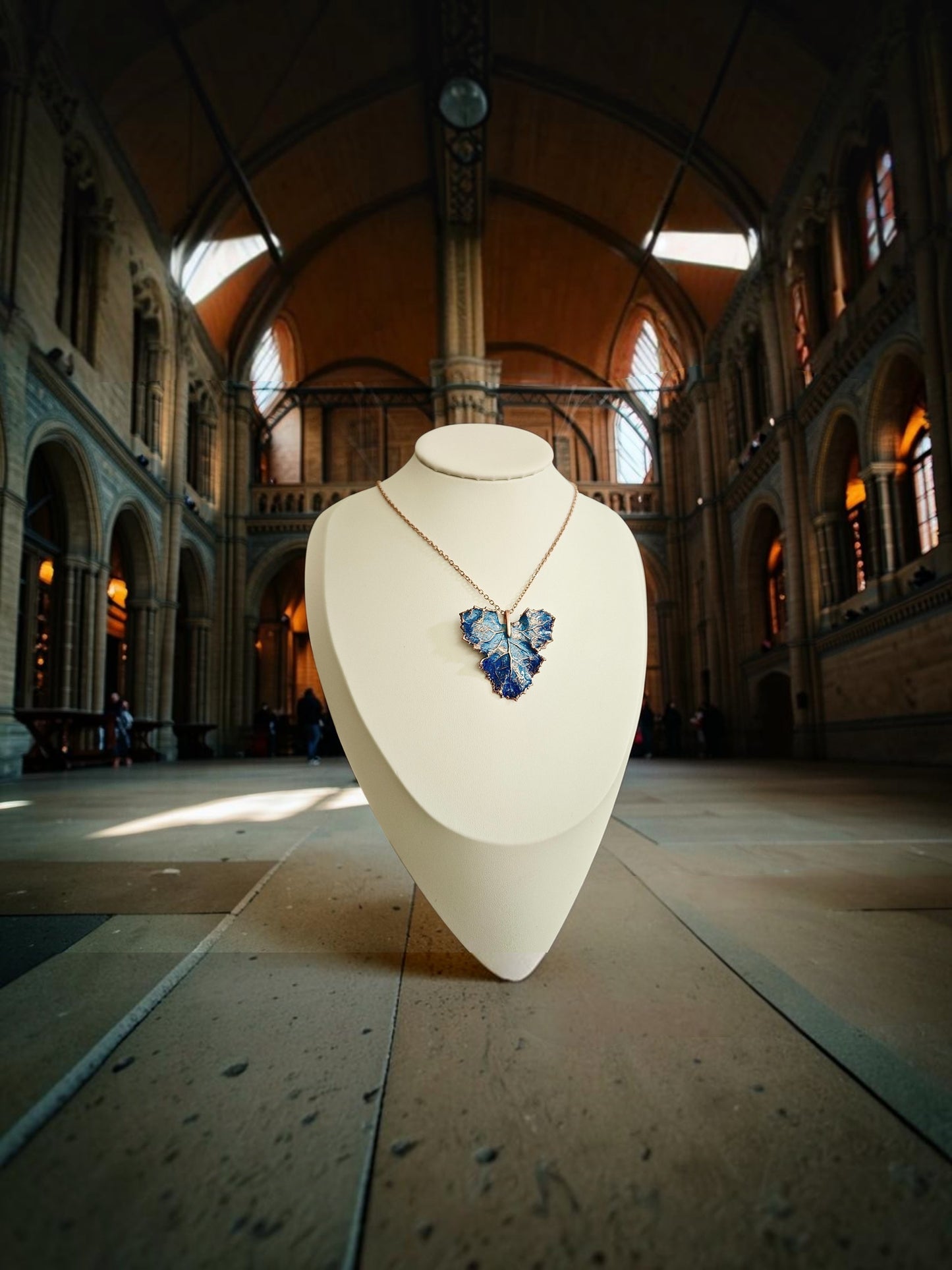 2/2 Azure Vine – Copper Pendant