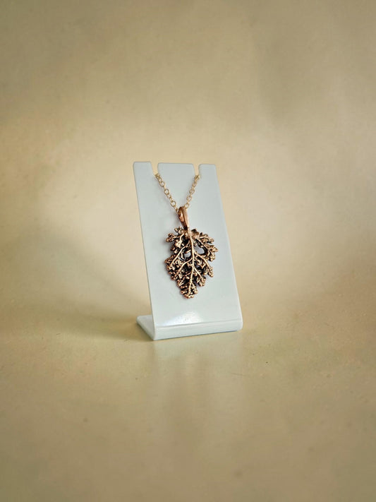 153. Meadow Grass Pendant — Copper
