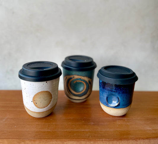 Handmade Ceramic Travel Mug