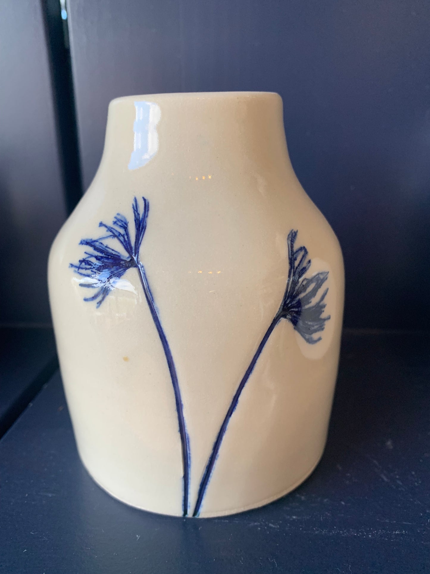 Small botanical vase
