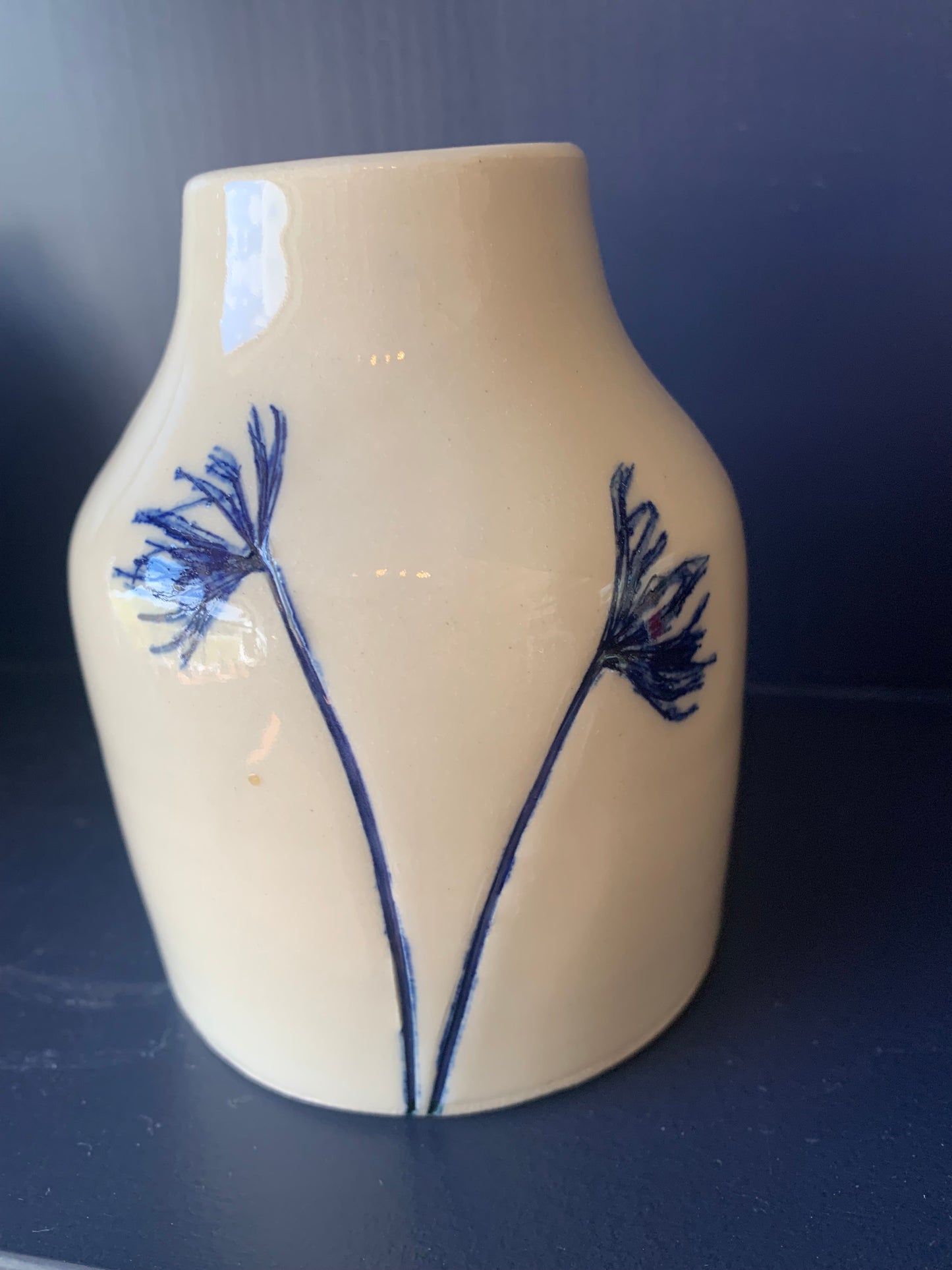 Small botanical vase