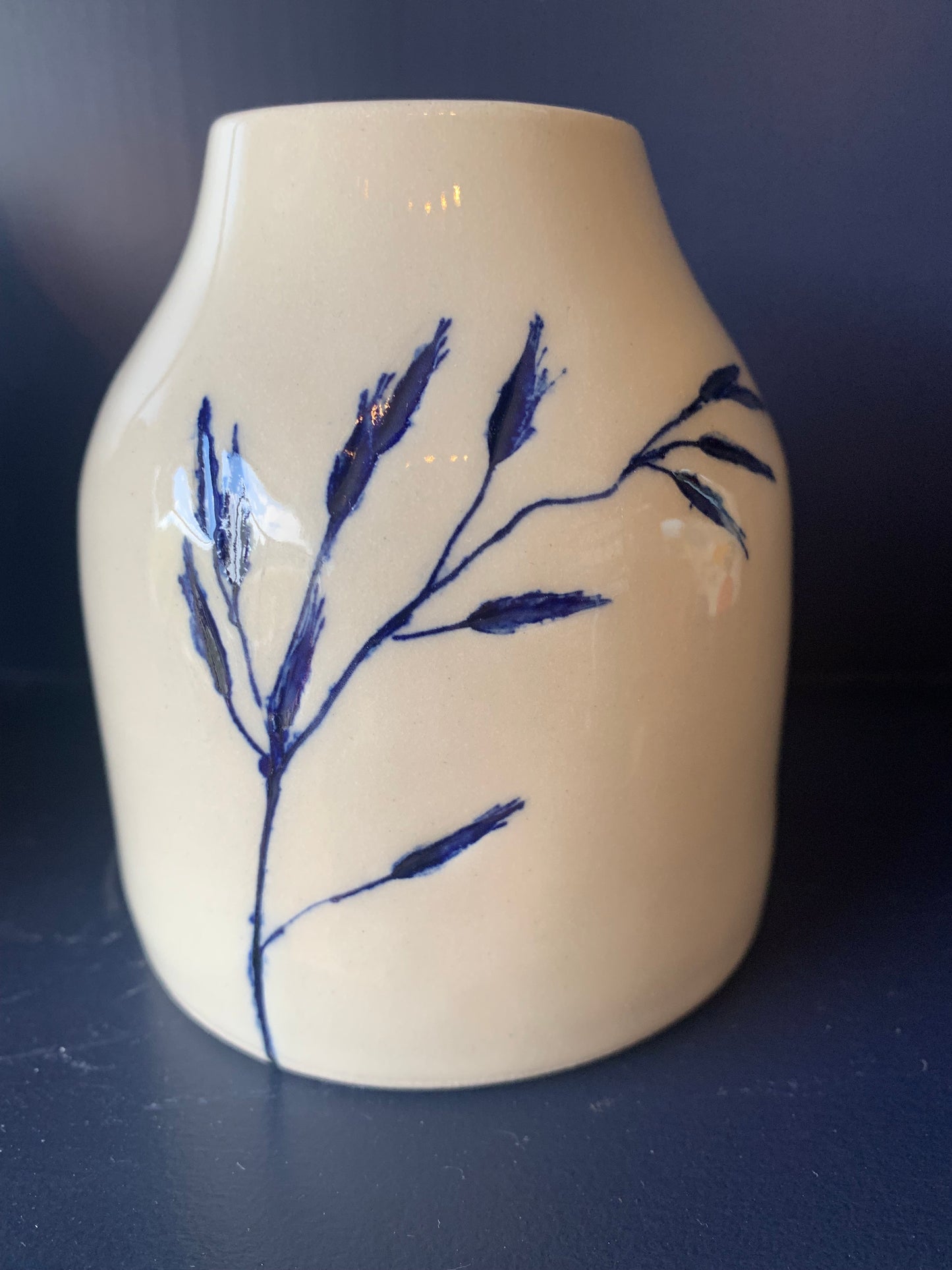 Small botanical vase