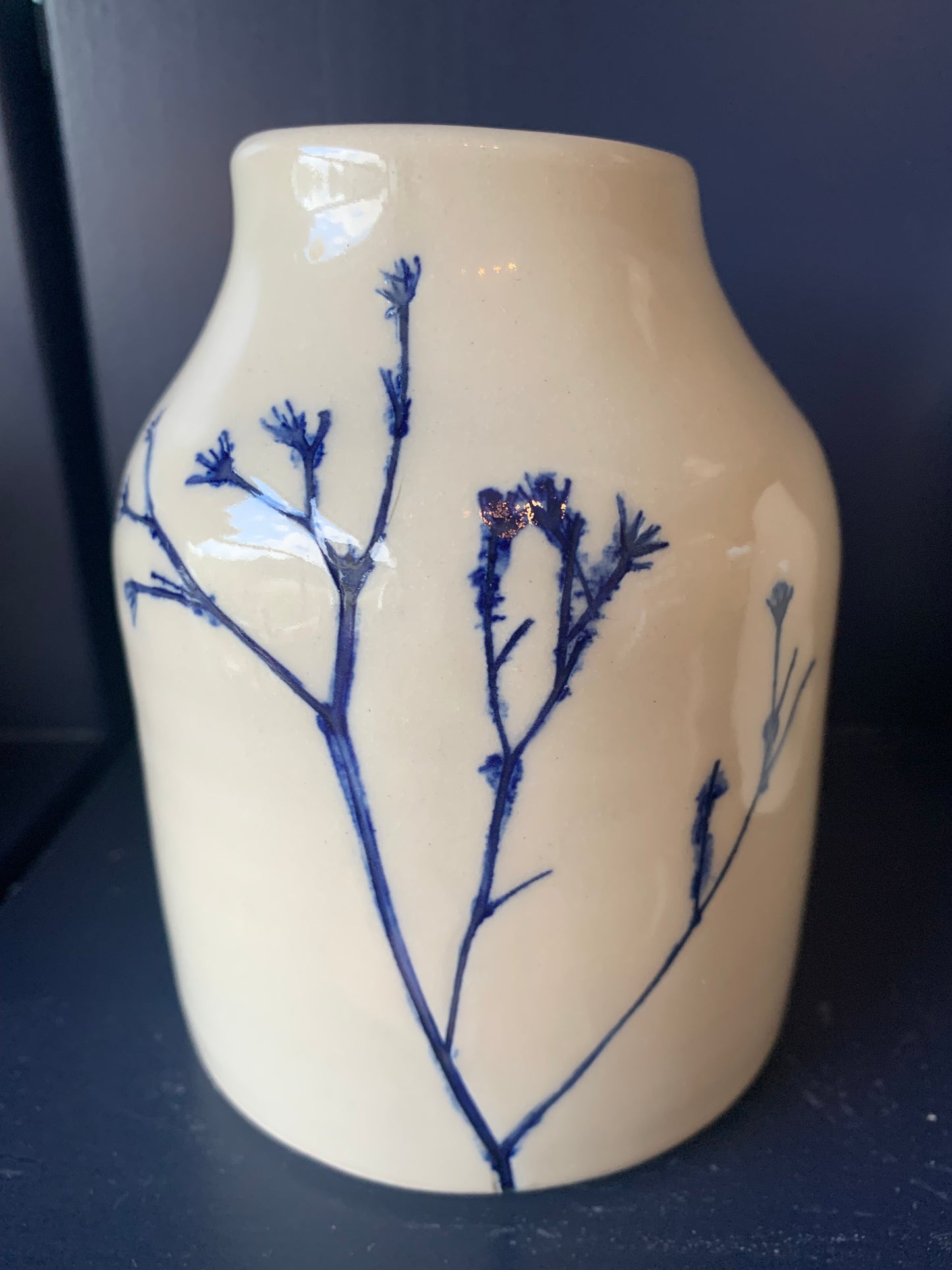 Small botanical vase