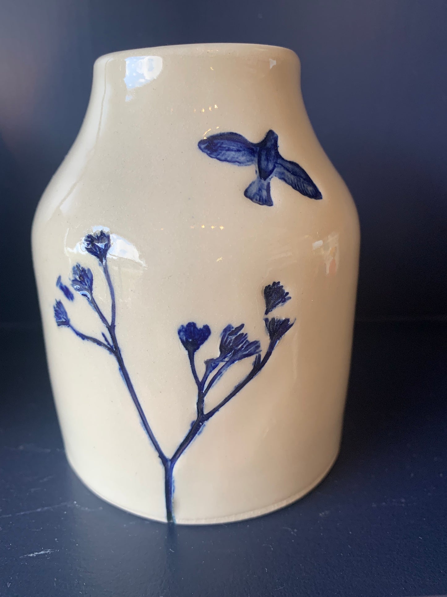 Small botanical vase