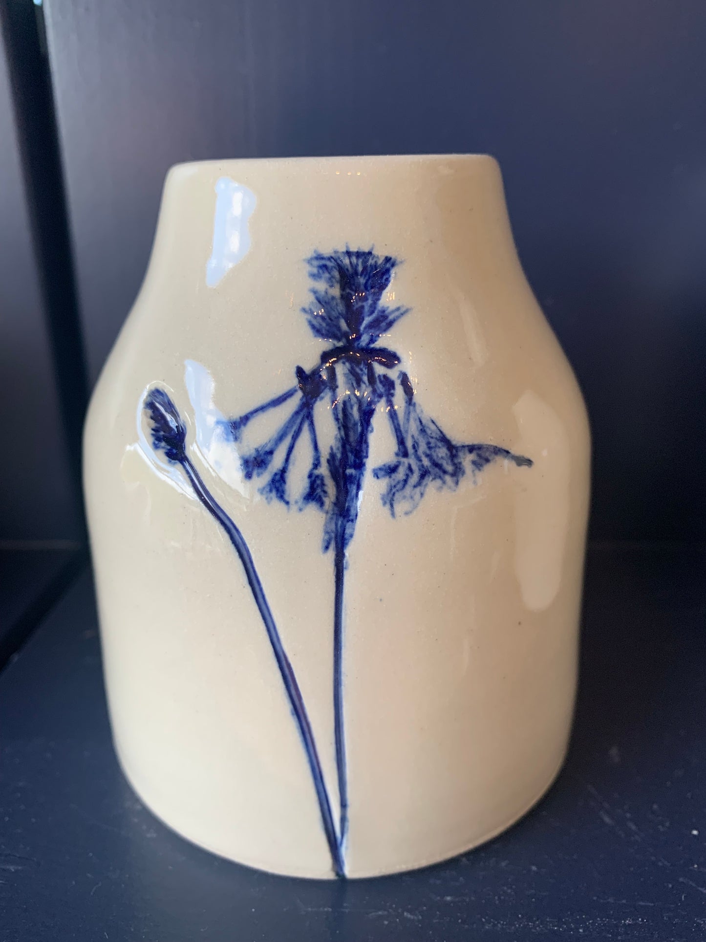 Small botanical vase
