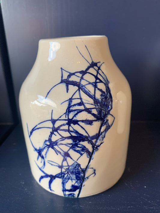 Small botanical vase