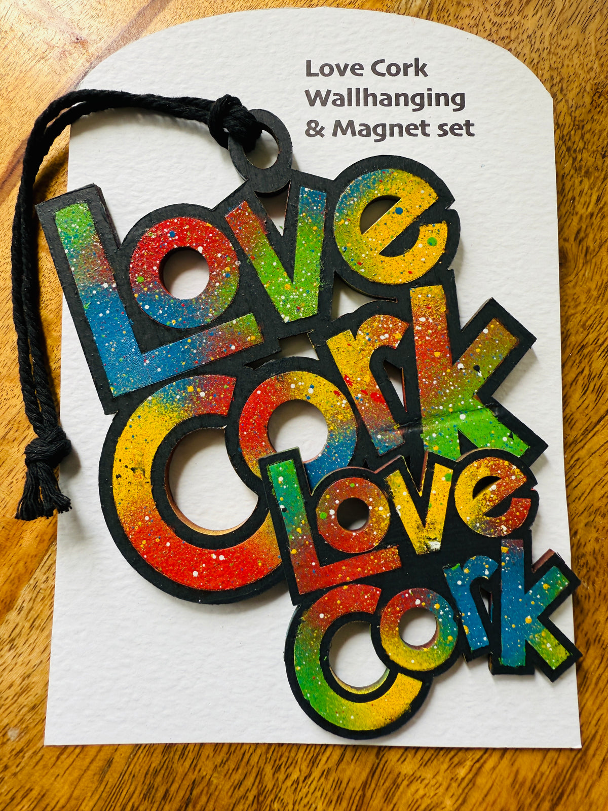Love Cork Wall Hanging with Love Cork Magnet set
