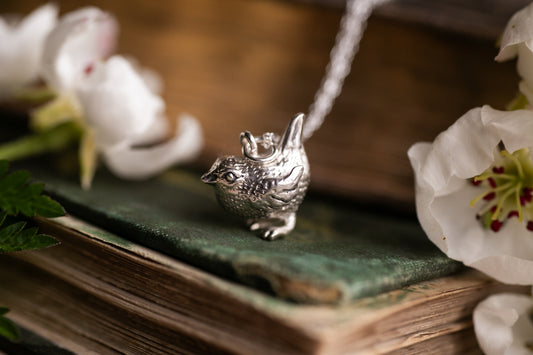 Miniature Wren pendant