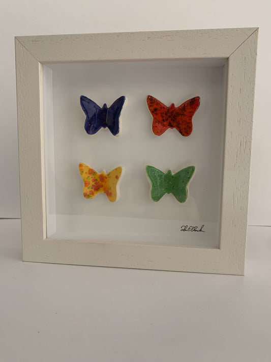 Four butterflies (girls)