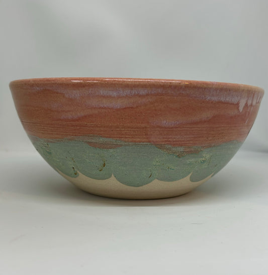 Scalloped Sunset Bowls