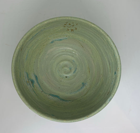 Green Bowl with Gold Enamel (Various Styles)