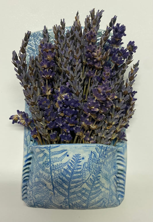 Flower Pocket, Blue Fern