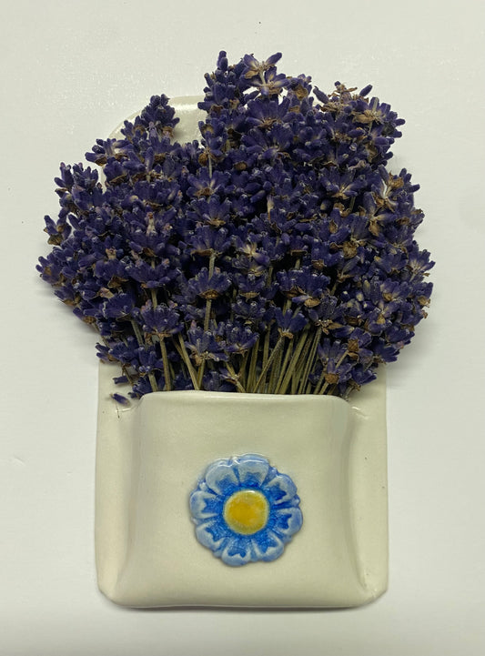 Flower Pocket- Cornflower