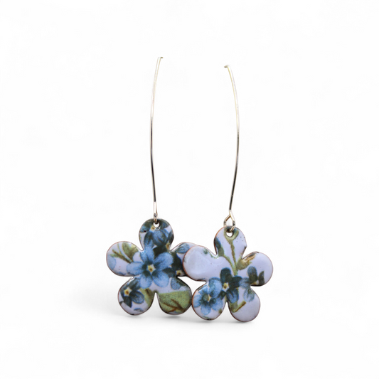 Forget me Not Hoops
