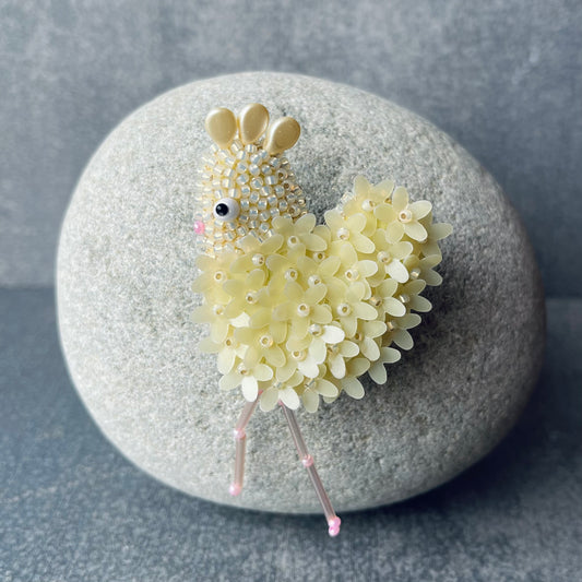 Lemon Flower Chickie Magnet
