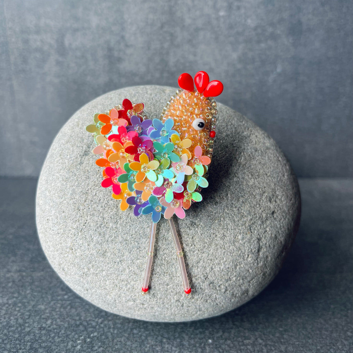 Multicolour Flower Chickie Magnet