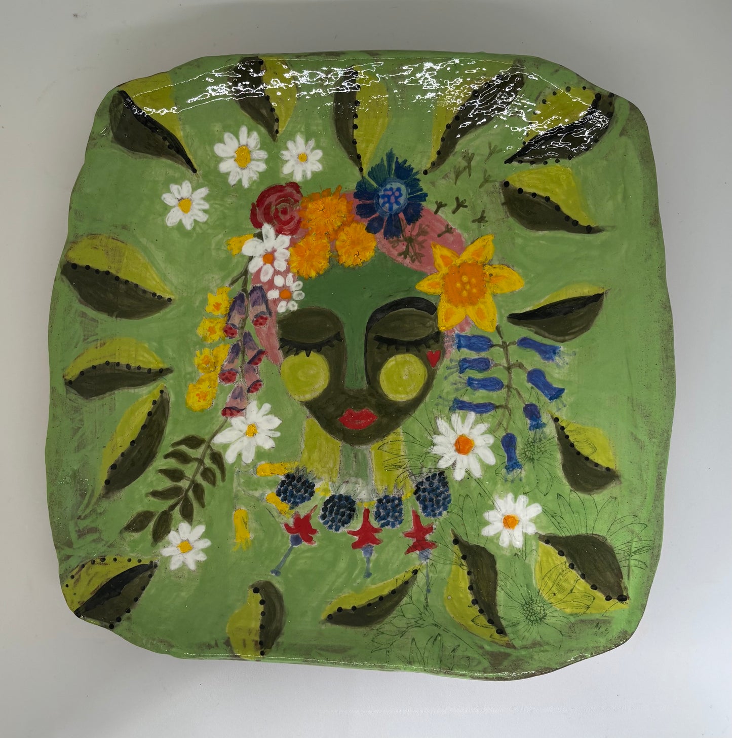 Wild Flower Gardener (Green)