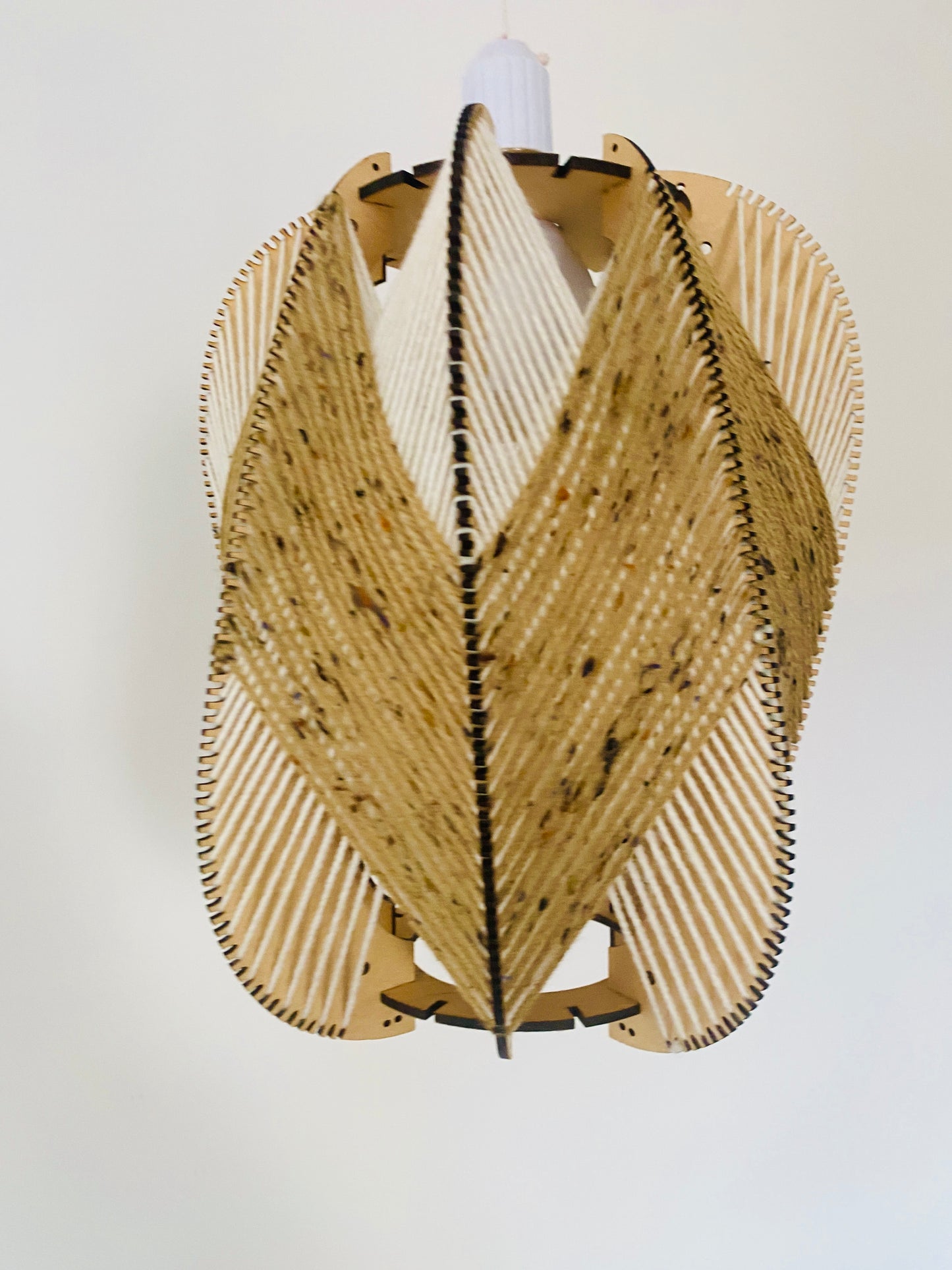 Wheat Field & Cream Lampshade