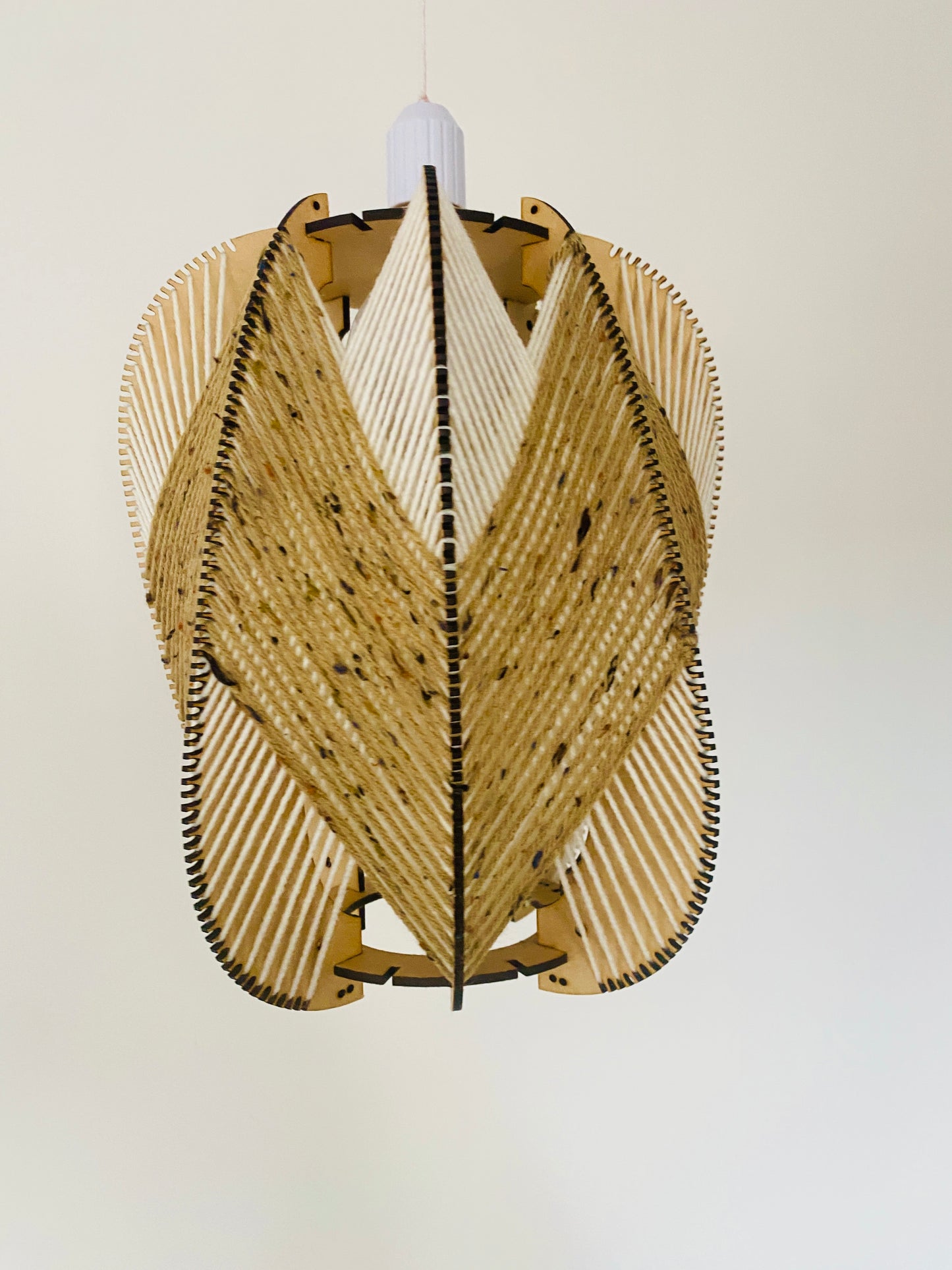 Wheat Field & Cream Lampshade