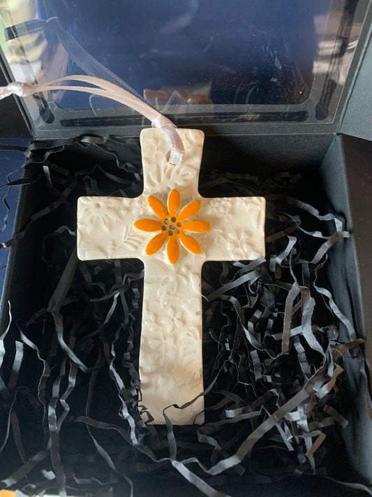 Boxed decorative Hanging Crosses