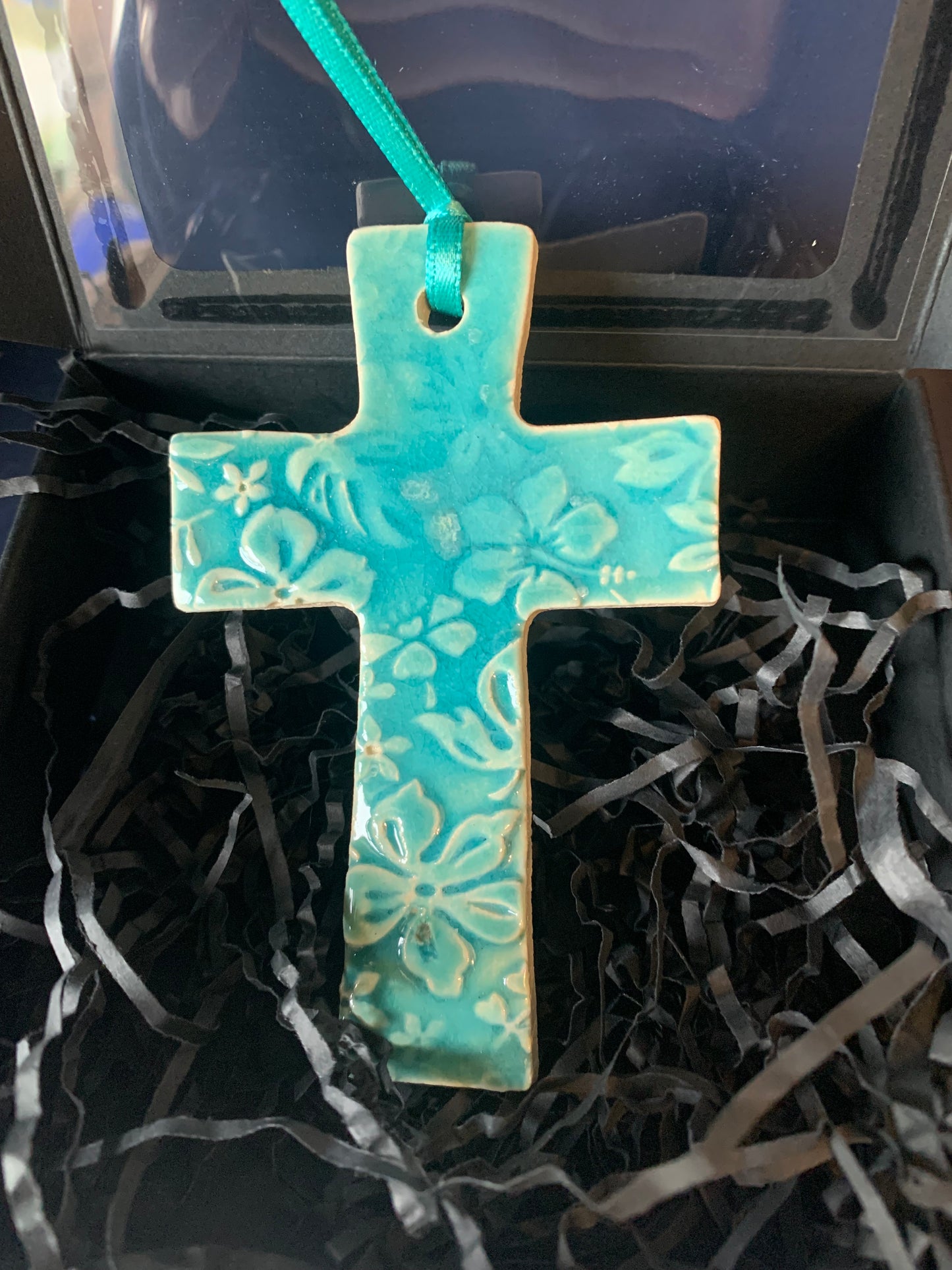 Boxed decorative Hanging Crosses